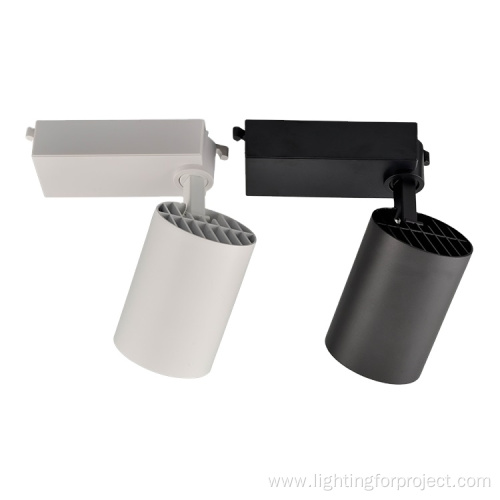 Die-casting Aluminium COB 30W Led dimmable track light